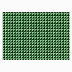 Green Triangulate Large Glasses Cloth by jumpercat