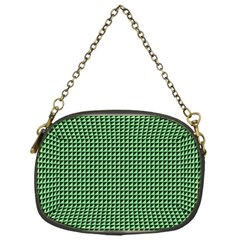 Green Triangulate Chain Purses (one Side)  by jumpercat