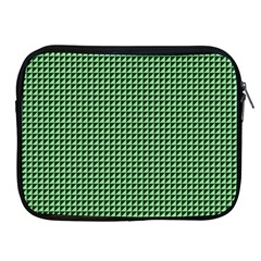 Green Triangulate Apple Ipad 2/3/4 Zipper Cases by jumpercat