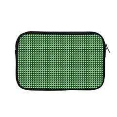 Green Triangulate Apple Macbook Pro 13  Zipper Case by jumpercat