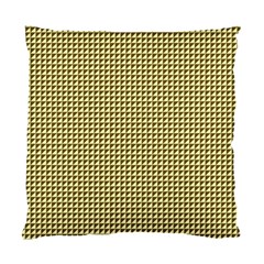 Ocre Triangulate Standard Cushion Case (one Side) by jumpercat