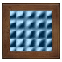 Blue Triangulate Framed Tiles by jumpercat