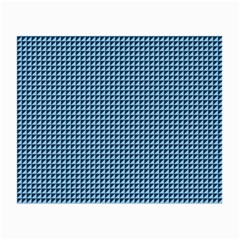 Blue Triangulate Small Glasses Cloth (2-side) by jumpercat