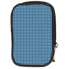 Blue Triangulate Compact Camera Cases by jumpercat