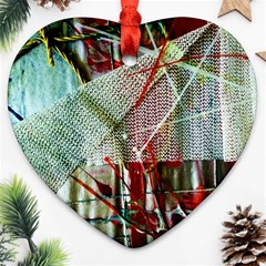 Hidden Strings Of Urity 10 Heart Ornament (two Sides) by bestdesignintheworld