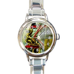 Hidden Strings Of Purity 15 Round Italian Charm Watch by bestdesignintheworld