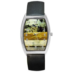 Hidden Strings Of Purity 14 Barrel Style Metal Watch by bestdesignintheworld