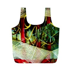 Hidden Strings Of Purity 13 Full Print Recycle Bags (m)  by bestdesignintheworld