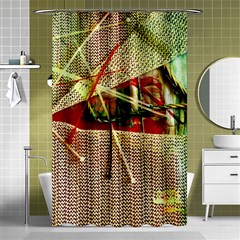 Hidden Strings Of Purity 12 Shower Curtain 48  X 72  (small)  by bestdesignintheworld