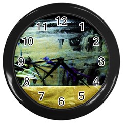 Hidden Strings Of Purity 9 Wall Clocks (black) by bestdesignintheworld