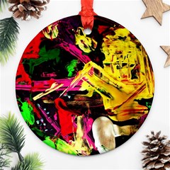 Spooky Attick 1 Ornament (round) by bestdesignintheworld