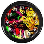 Spooky Attick 1 Wall Clocks (Black) Front