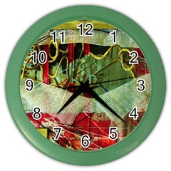 Hidden Strings Of Purity 7 Color Wall Clocks by bestdesignintheworld