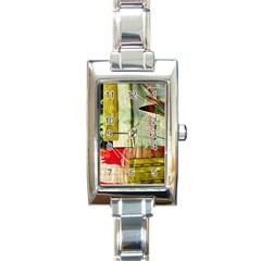 Hidden Strings Of Purity 5 Rectangle Italian Charm Watch by bestdesignintheworld