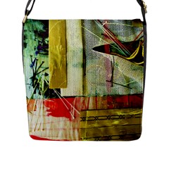 Hidden Strings Of Purity 5 Flap Messenger Bag (l)  by bestdesignintheworld