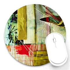 Hidden Strings Of Purity 5 Round Mousepads by bestdesignintheworld