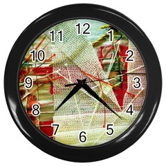 Hidden Strings Of Purity 1 Wall Clocks (black)