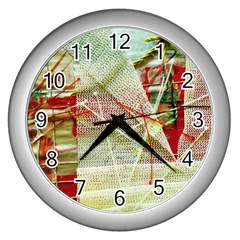 Hidden Strings Of Purity 1 Wall Clocks (silver) 