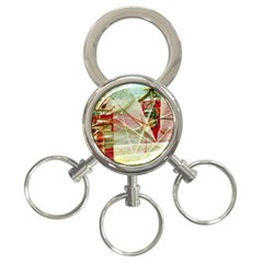 Hidden Strings Of Purity 1 3-ring Key Chains