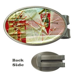 Hidden Strings Of Purity 1 Money Clips (oval)  by bestdesignintheworld