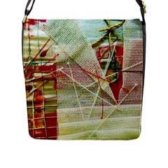 Hidden Strings Of Purity 1 Flap Messenger Bag (l)  by bestdesignintheworld