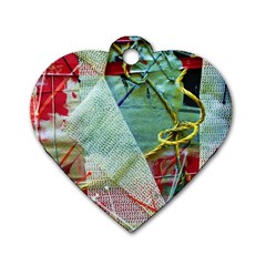 Hidde Strings Of Purity 2 Dog Tag Heart (one Side) by bestdesignintheworld