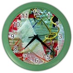 Hidde Strings Of Purity 2 Color Wall Clocks Front