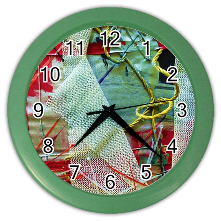 Hidde Strings Of Purity 2 Color Wall Clocks