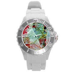 Hidde Strings Of Purity 2 Round Plastic Sport Watch (l) by bestdesignintheworld