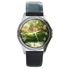 Highland Park 19 Round Metal Watch by bestdesignintheworld