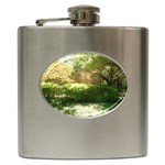 Highland Park 19 Hip Flask (6 oz) Front