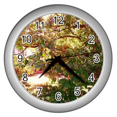 Highland Park 18 Wall Clocks (silver)  by bestdesignintheworld