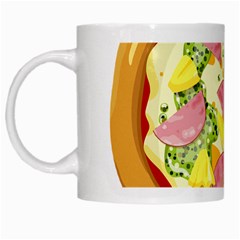 Pizza Clip Art White Mugs by Sapixe