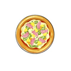 Pizza Clip Art Hat Clip Ball Marker (4 Pack) by Sapixe