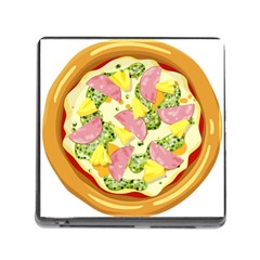 Pizza Clip Art Memory Card Reader (square) by Sapixe