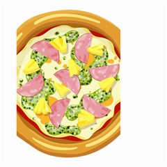 Pizza Clip Art Small Garden Flag (two Sides) by Sapixe