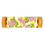 Pizza Clip Art Satin Scarf (Oblong) Front