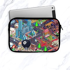 Pixel Art City Apple Ipad Mini Zipper Cases by Sapixe