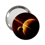 Planets Space 2.25  Handbag Mirrors Front