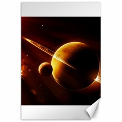 Planets Space Canvas 20  X 30   by Sapixe