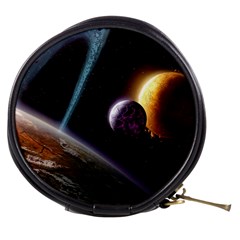 Planets In Space Mini Makeup Bags by Sapixe