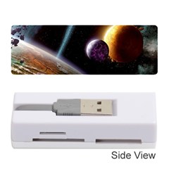 Planets In Space Memory Card Reader (stick)  by Sapixe