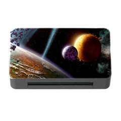 Planets In Space Memory Card Reader With Cf by Sapixe