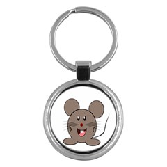 Raton Mouse Christmas Xmas Stuffed Animal Key Chains (round)  by Sapixe