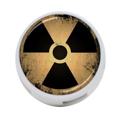 Radioactive Warning Signs Hazard 4-port Usb Hub (one Side) by Sapixe