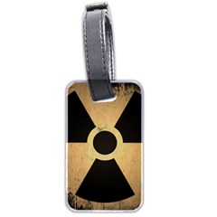 Radioactive Warning Signs Hazard Luggage Tags (two Sides) by Sapixe