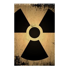 Radioactive Warning Signs Hazard Shower Curtain 48  X 72  (small)  by Sapixe