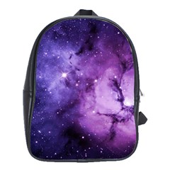 Purple Space School Bag (large) by Sapixe