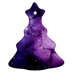 Purple Space Ornament (christmas Tree)  by Sapixe