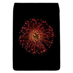 Red Flower Blooming In The Dark Flap Covers (l)  by Sapixe